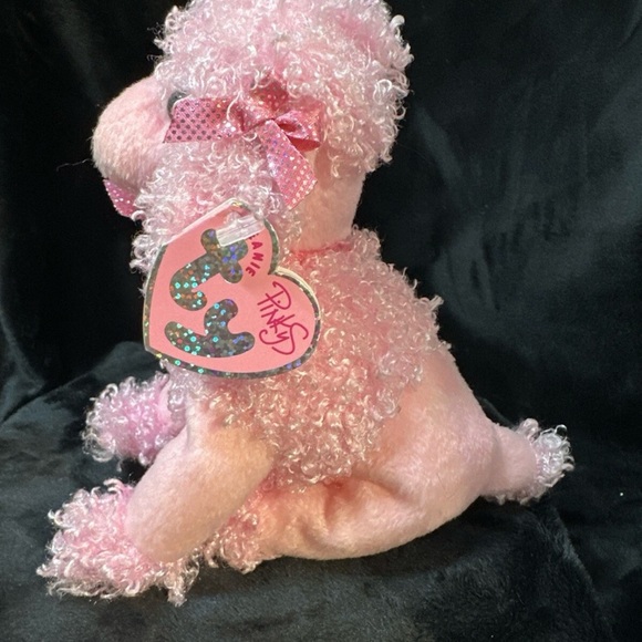 PINKY POO the DOG - TY PINKYS BEANIE BABY - Picture 2 of 7